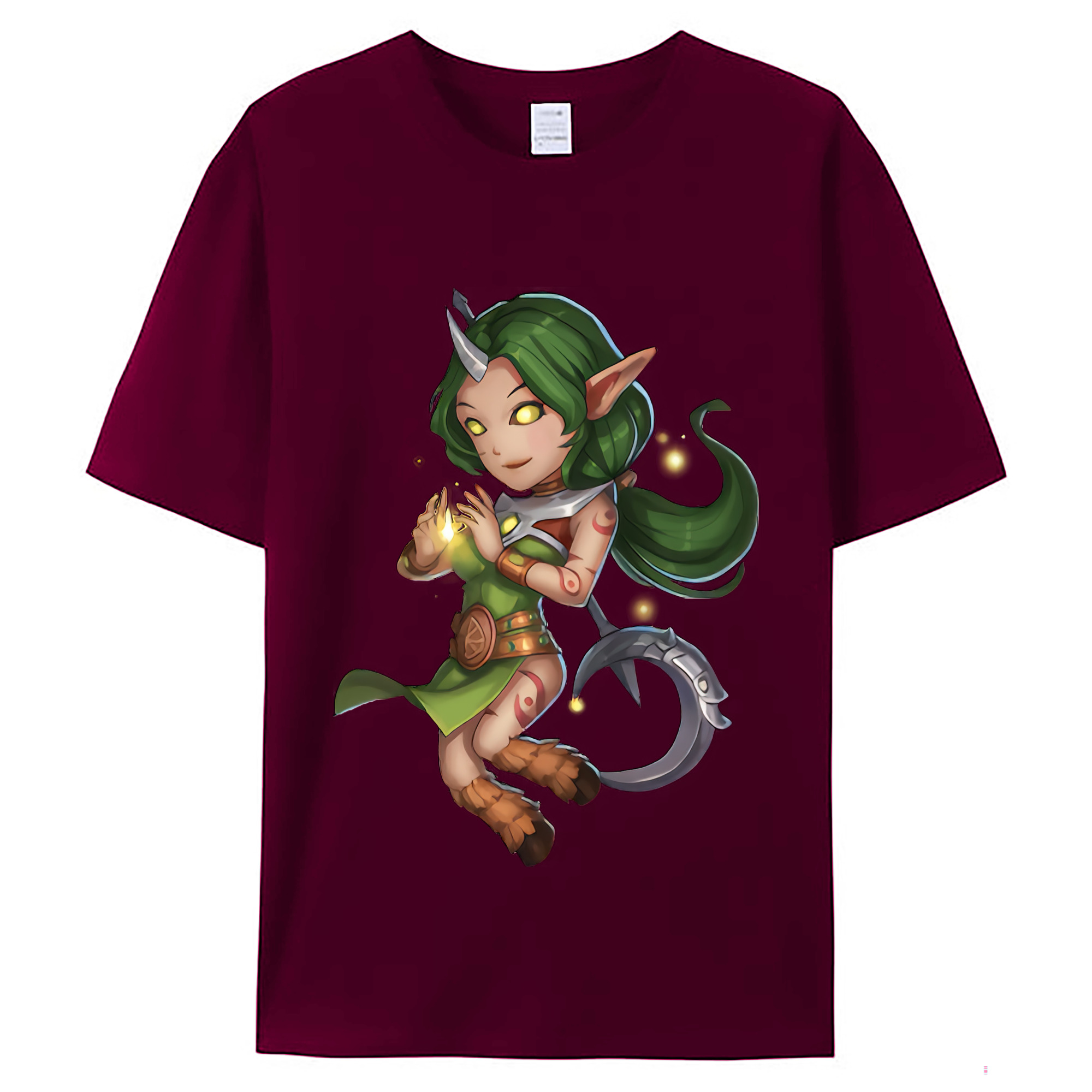 （画像用） リーグ・オブ・レジェンド League of Legends LOL レディースカジュアルプリントTシャツ（綿100％）